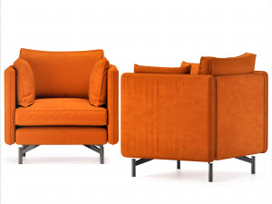Pols potten fauteuil ppno 2 armchair 3D Модель