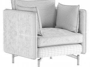 Pols potten fauteuil ppno 2 armchair 3D Модель