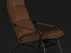 Armchair prostoria kantrapunk 3D Model