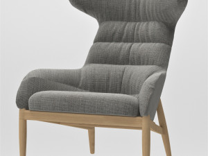 Armchair soft chair 3D 模型