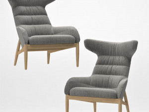 Armchair soft chair Modèle 3D