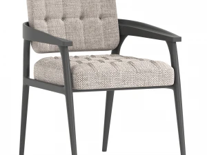 TrussardiSesselCasaCasiliaLoungeSessel 3D Modell