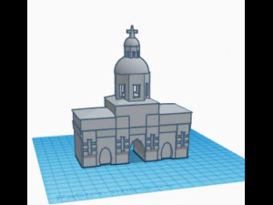 igrejas russas Modelo 3D