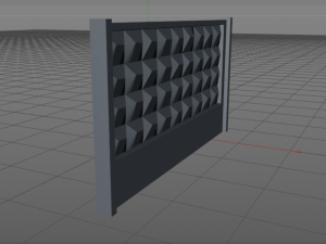 concrete wall of the ussr 3D Model