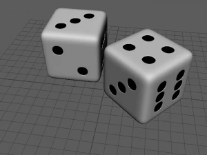 dados 3D Model