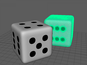 dados 3D Model