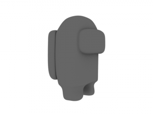 personaje amongus Modello 3D