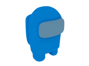 personaje amongus 3D Model