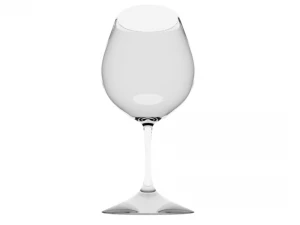 copa de vino 3D Model