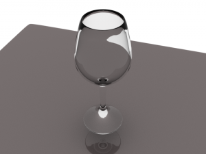 copa de vino 3D Model