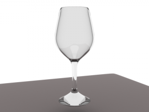 copa de vino 3D Model