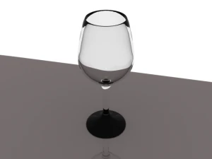 copa de vino 3D Model