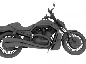 Motocicleta 3D Model