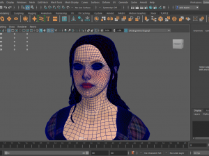 Female character 3D Модель