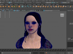 Female character 3D Model
