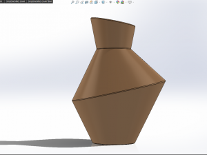 NEFERTITI VASE 3D-Druckmodell