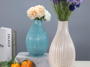NORDIC MATTE FLOWER VASE Model Cetak 3D