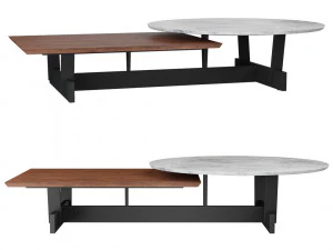 Moderner Couchtisch 3D Modell