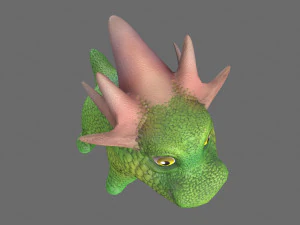 Little dragon 3D Model