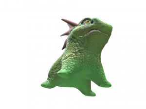Little dragon Modelo 3D