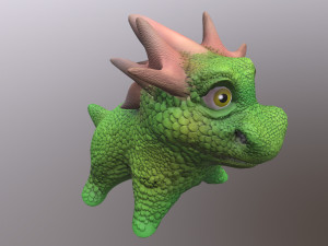 Little dragon Modelo 3D