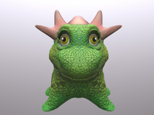 Little dragon Modelo 3D