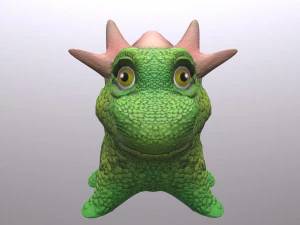 Little dragon 3D Model