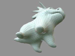 Little dragon Modelo 3D