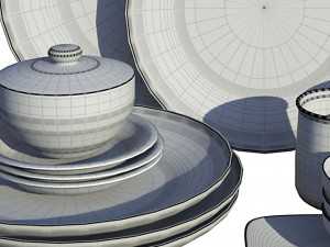 dinnerware 3Dモデル