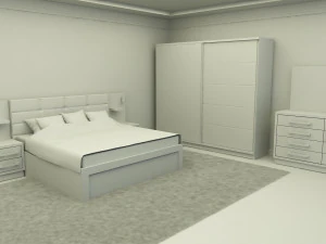 bedroom furniture 3D Model