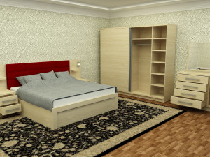 bedroom furniture 3D Model