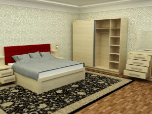 bedroom furniture 3D Model