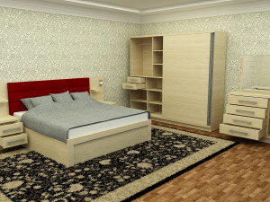 bedroom furniture 3D Model