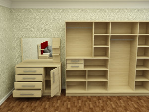 bedroom furniture 3D Model