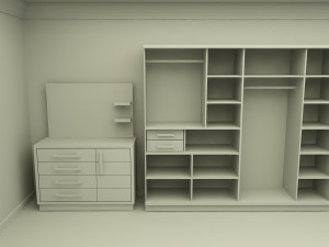 bedroom furniture 3D Model