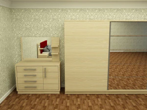 bedroom furniture 3D Model