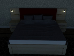bedroom furniture 3D Model