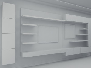 furniture for the hall living room furniture 3D Model