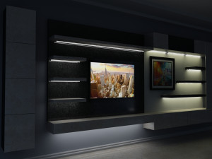 furniture for the hall living room furniture 3D Model