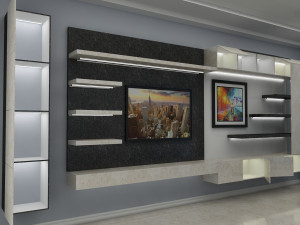 furniture for the hall living room furniture 3D Model