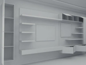 furniture for the hall living room furniture 3D Model