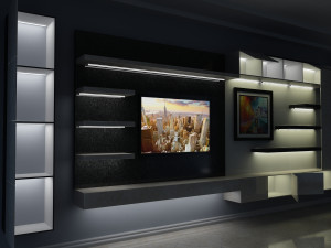 furniture for the hall living room furniture 3D Model