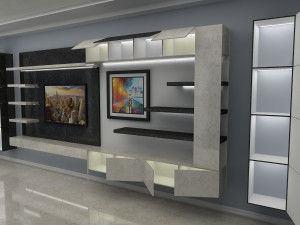 furniture for the hall living room furniture 3D Model