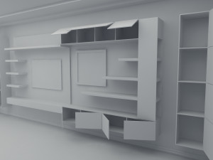 furniture for the hall living room furniture 3D Model