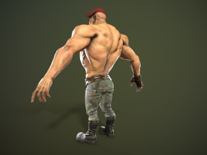 soldier of the soviet army free low-poly 3D Model