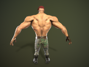 soldier of the soviet army free low-poly 3D Model