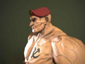 soldier of the soviet army free low-poly 3D Model