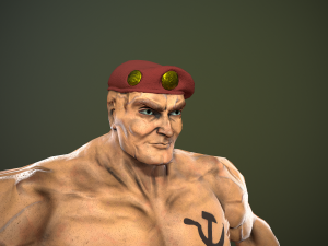 soldier of the soviet army free low-poly 3D Model