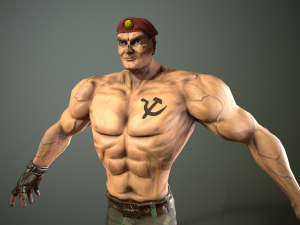 soldier of the soviet army free low-poly 3D Model