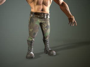 soldier of the soviet army free low-poly 3D Model